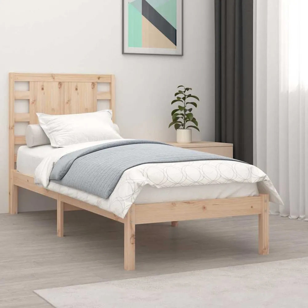 sengeramme 90x190 cm massivt træ