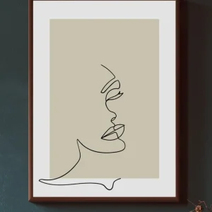 Simple Lines No22 500x700