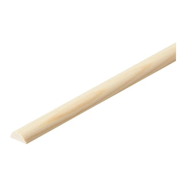 Skarpudsningslist uden knaster 6 x 14 x 2400 mm fyrretræ