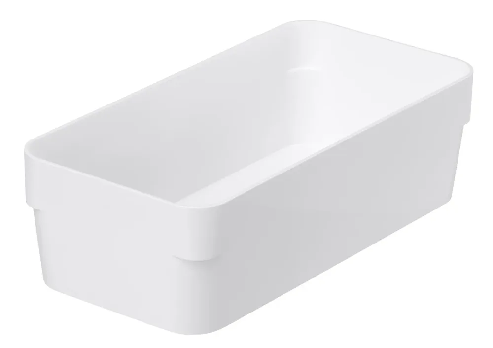 SS SLEEK SKUFFEORGANIZER 20X10 X6 CM HVID PLAST