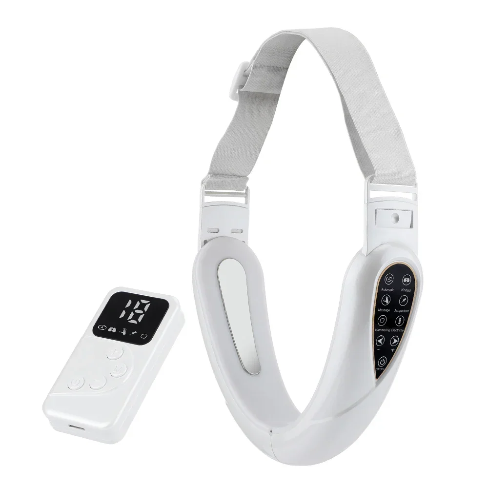Smart Face Lifting Device | LED EMS Therapy System Pink