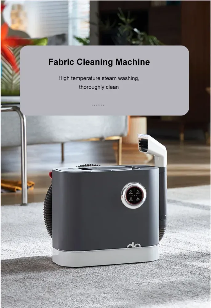 Smart Floor Vacuum Washer | Dual Tank Steam Cleaning System