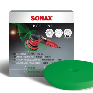 SONAX Polerskive Grøn Ø130 Medium
