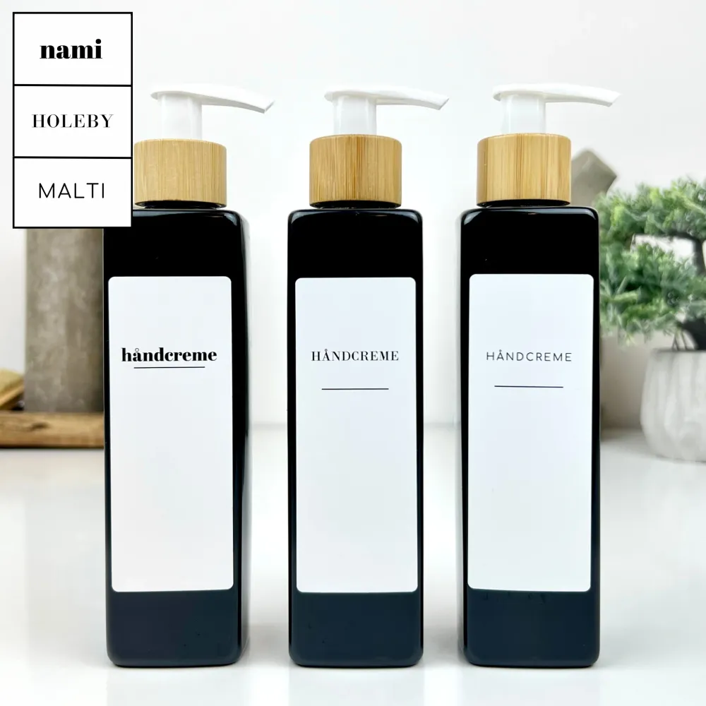 2. SORTERING 250ML EBONY FIRKANTET SPRAYFLASKE