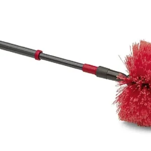 Spindelvævsbørste inkl. teleskopskaft 170 cm.