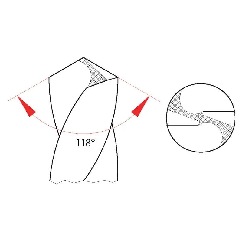 Spiralbor 2,1mmx49mm HSS-Tin DIN 338N