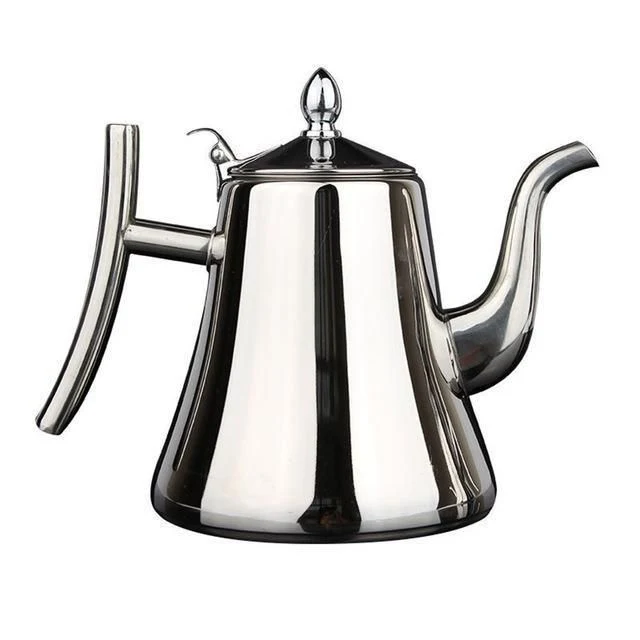 Stainless Steel Induction Kettle | Built- Filter System Gold