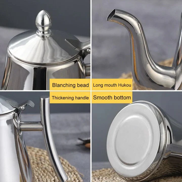 Stainless Steel Induction Kettle | Built- Filter System Gold