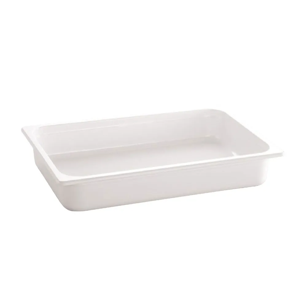 (6 stk.) GN 1/2 beholdere - ECOLINE - melamin - 3,4 Liter - dybde: 65 mm