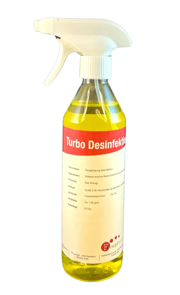 Stud Finder Turbo Desinfektion