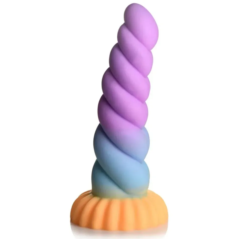 Stud Finder Unicorn Dildo i silikone