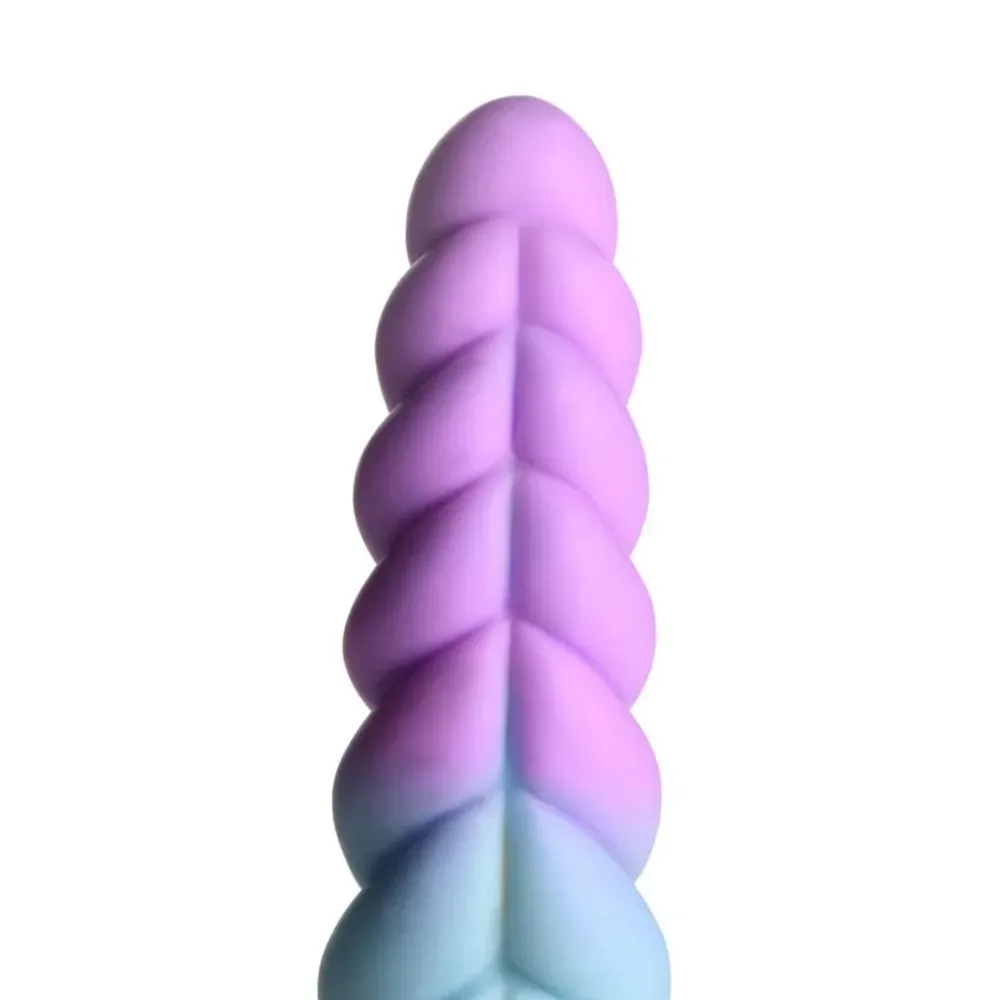 Stud Finder Unicorn Dildo i silikone
