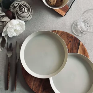 Tallerken Norma 20cm - Taupe 2stk.