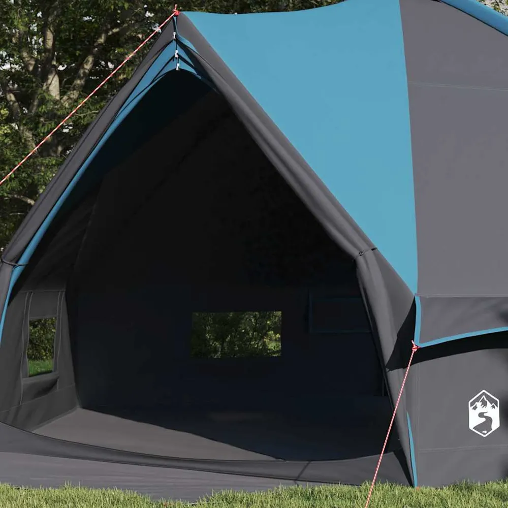 Teepee Telt med tag Blå og grå 490 x 410 x 210 cm