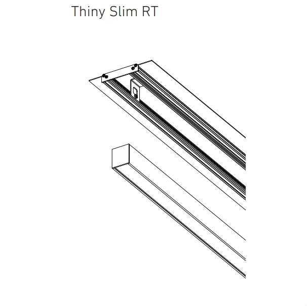 Thiny Trim RT indbygning Chors Brushed Nickel 30