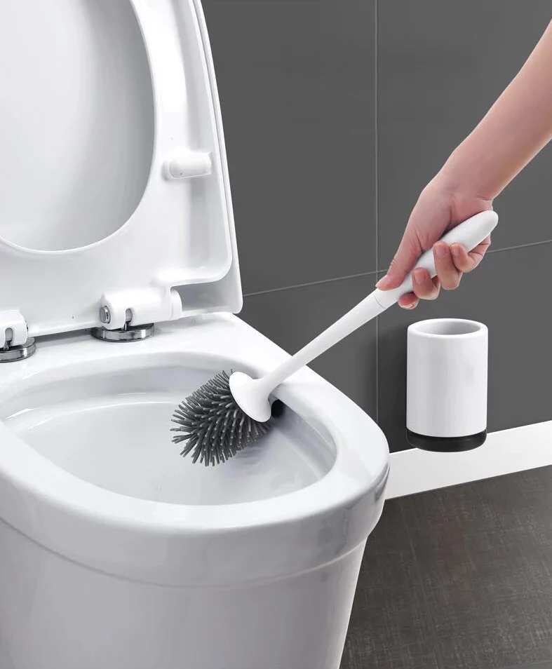 Toalettborste med runt silikonhuvud 40-Piece Bit Set