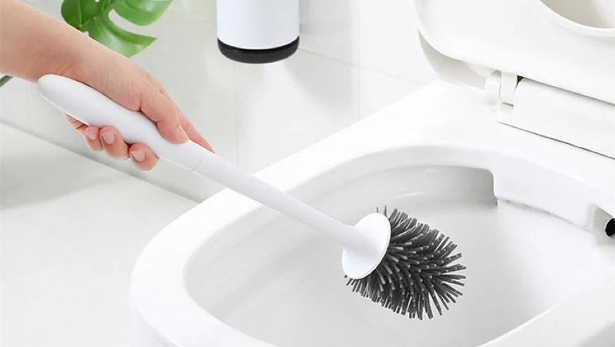 Toalettborste med runt silikonhuvud 40-Piece Bit Set