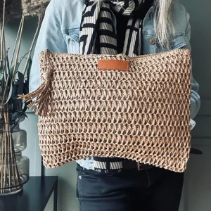 Toilettaske Larisa Taupe DIY Projects