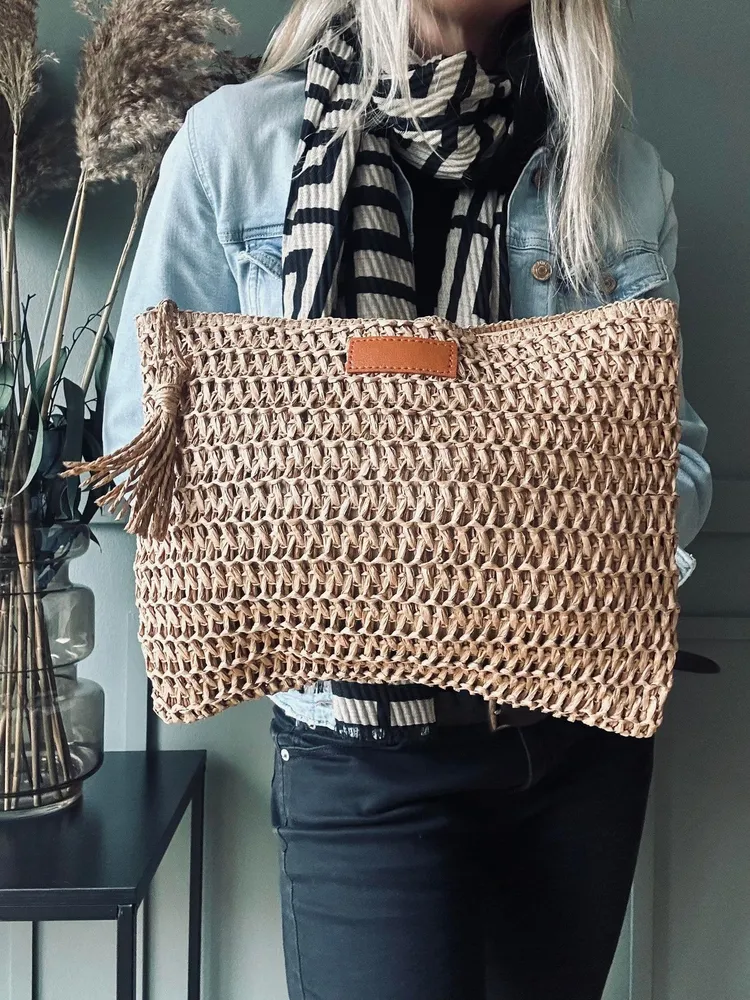 Toilettaske Larisa Taupe DIY Projects