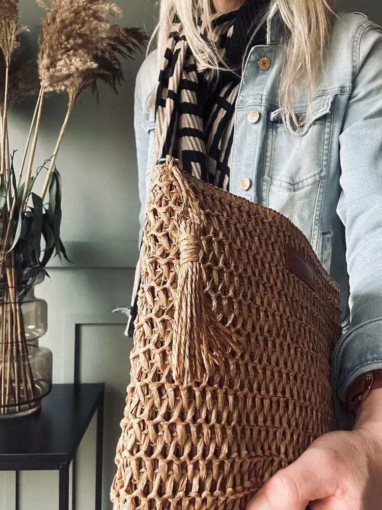 Toilettaske Larisa Taupe DIY Projects