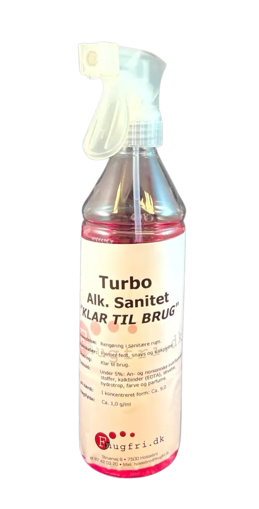 Turbo Alkalisk Sanitet Vibration Reduction