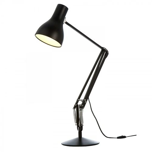 Type 75 charcoal bordlampe anglepoise Brushed Nickel