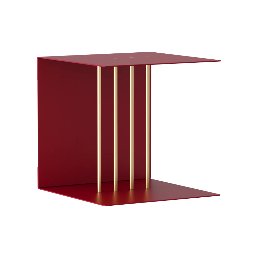 Umage Teaser hylde Brushed Nickel