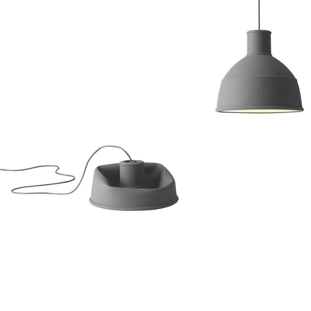 Unfold pendel rich grey Pendel Pendel Electricians