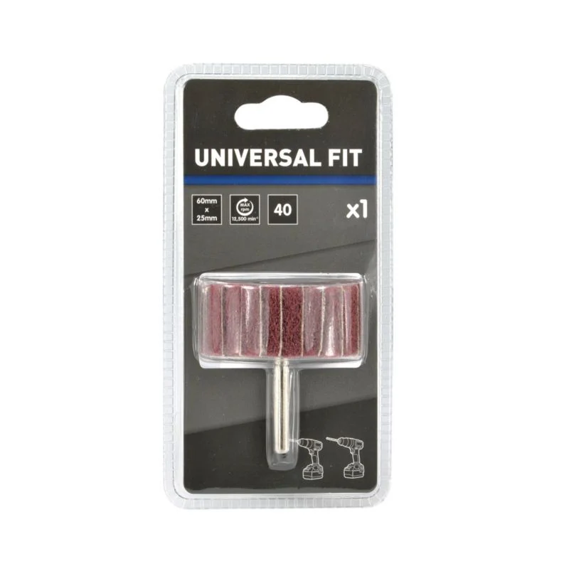Universal skaftslibeskive 60 x 25 mm P40