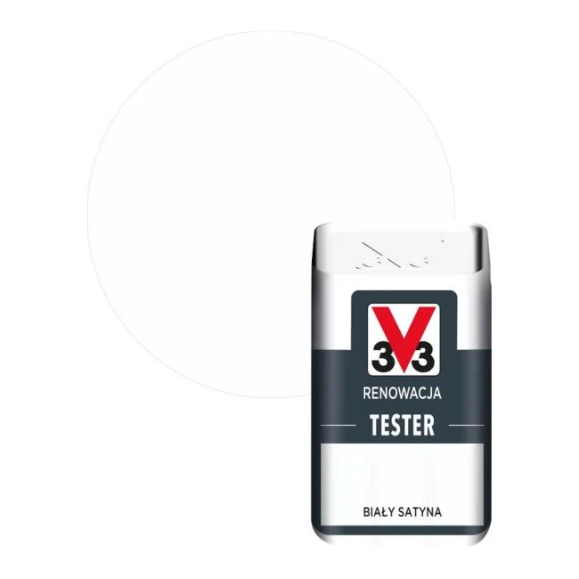 V33 renoveringsmaling tester alabast satin 0,05 l