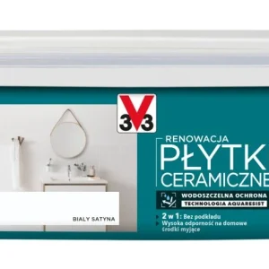V33 renoveringsmaling til vægfliser kridt satin 2 l