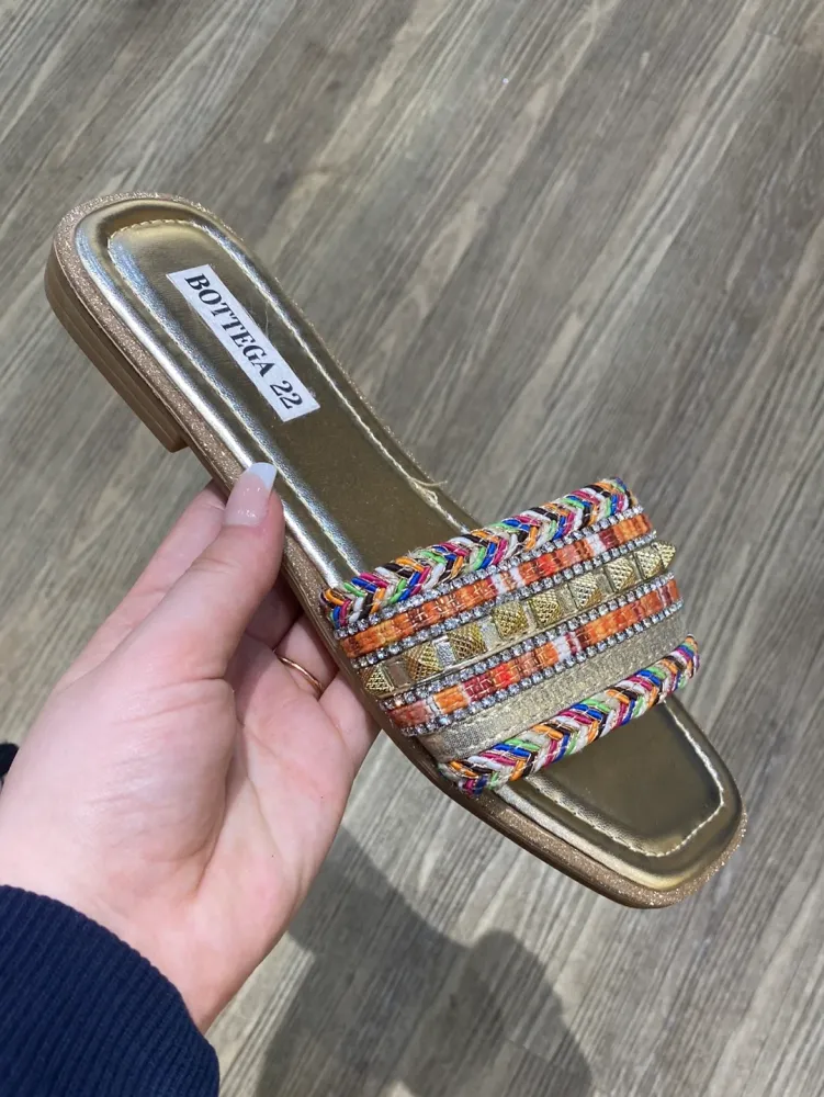 Various guld Sandal - 36