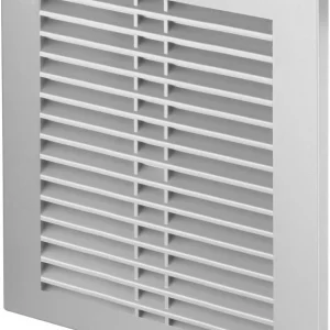 Velite ventilationsrist 11 x 14 cm Ø 100 mm satin