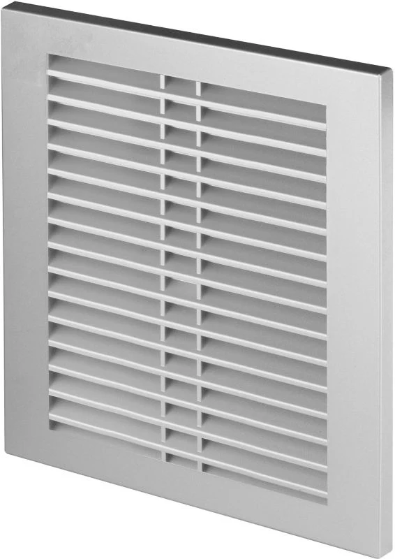 Velite ventilationsrist 11 x 14 cm Ø 100 mm satin