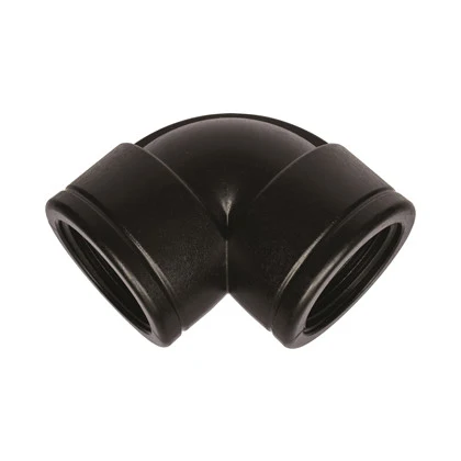 Vinkel 90° muffe plast