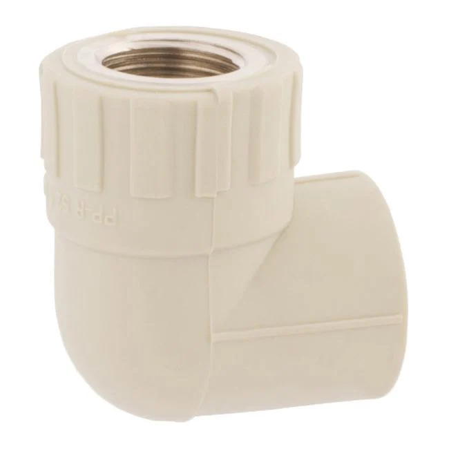 90° vinklet rørbøjning Idmar Group PP-R med indvendigt gevind 25 mm x 3/4"