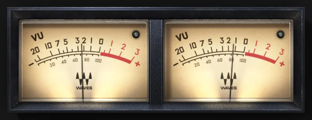 Waves VU Meter Industrial Design