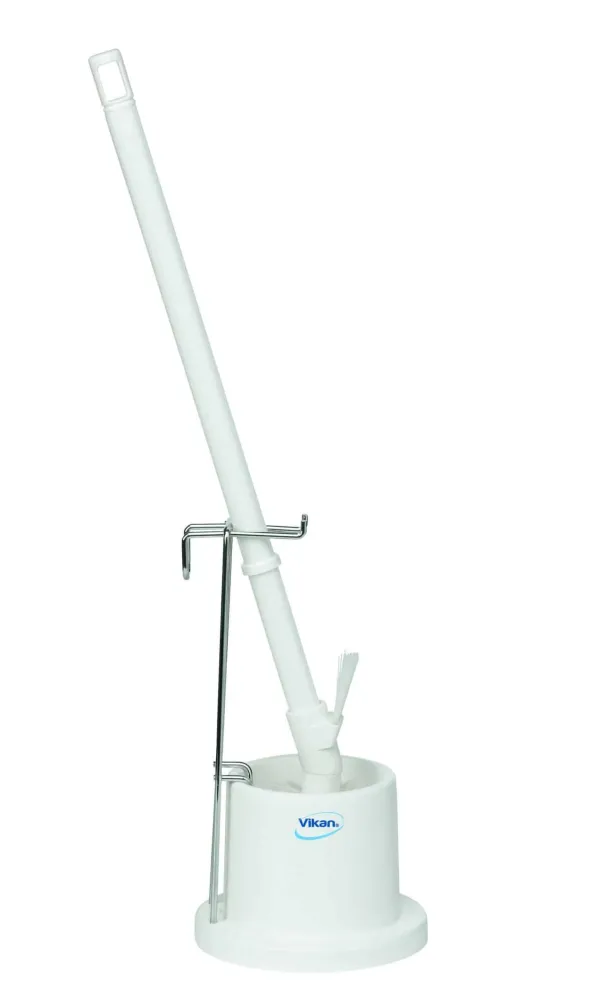 WC-børste solid m.skål og langt skaft Work Light