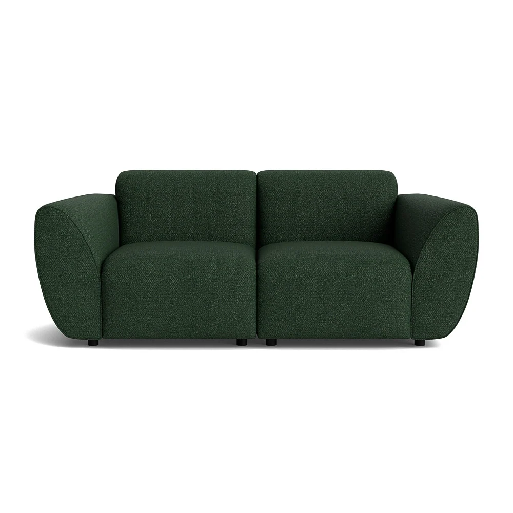 Wednesday 2 personers sofa Brushed Nickel Raisa