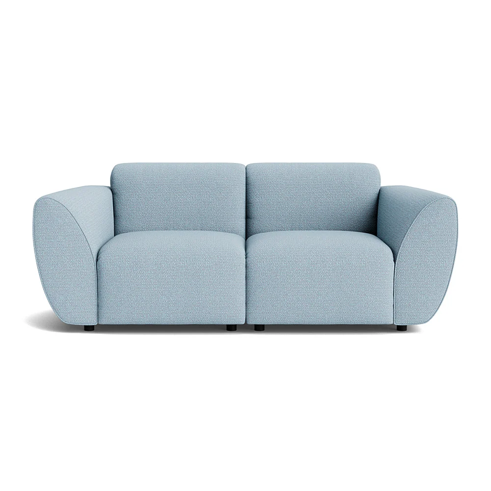 Wednesday 2 personers sofa Brushed Nickel Raisa