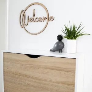 Welcome skilt - 41×32 cm