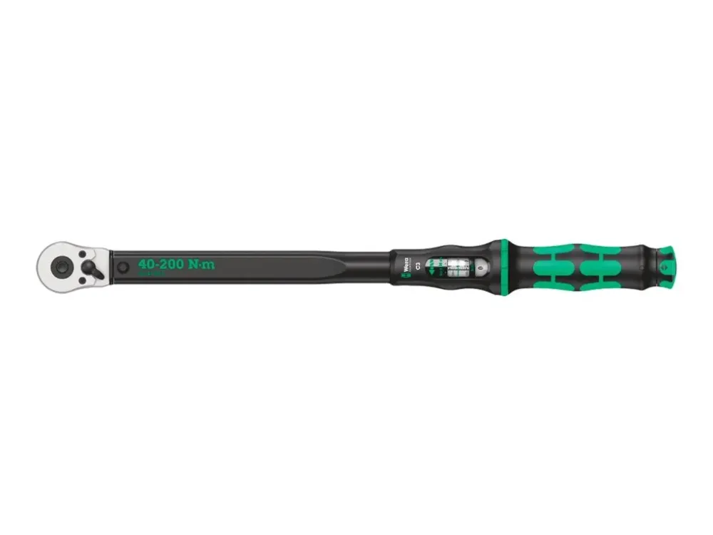 Wera Click Torque C 3 Momentnøgle – 40–200 Nm (1/2")
