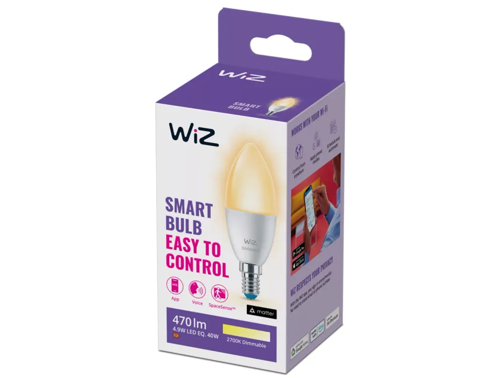 WIZ Kerte 40 W C37 E14