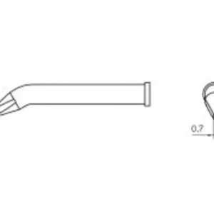 XT-AX Loddespids 1.6x0.7mm