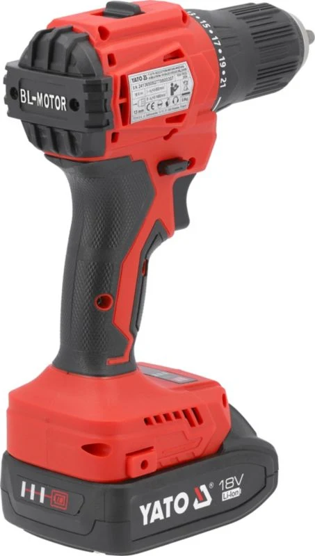 Yato 18 V akku-boremaskine og skruemaskine Vibration Reduction