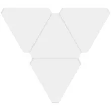 Yeelight Wi-fi Light Panels Extension Brushed Nickel