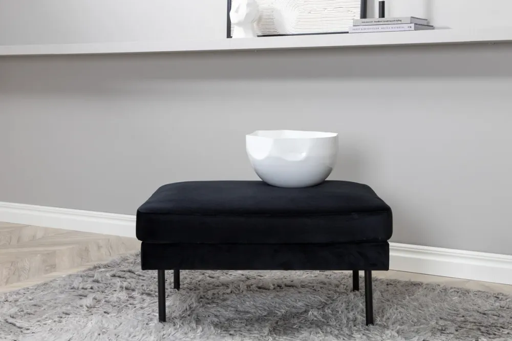 Zoom Ottoman 64 x 47 x 85 Onyx