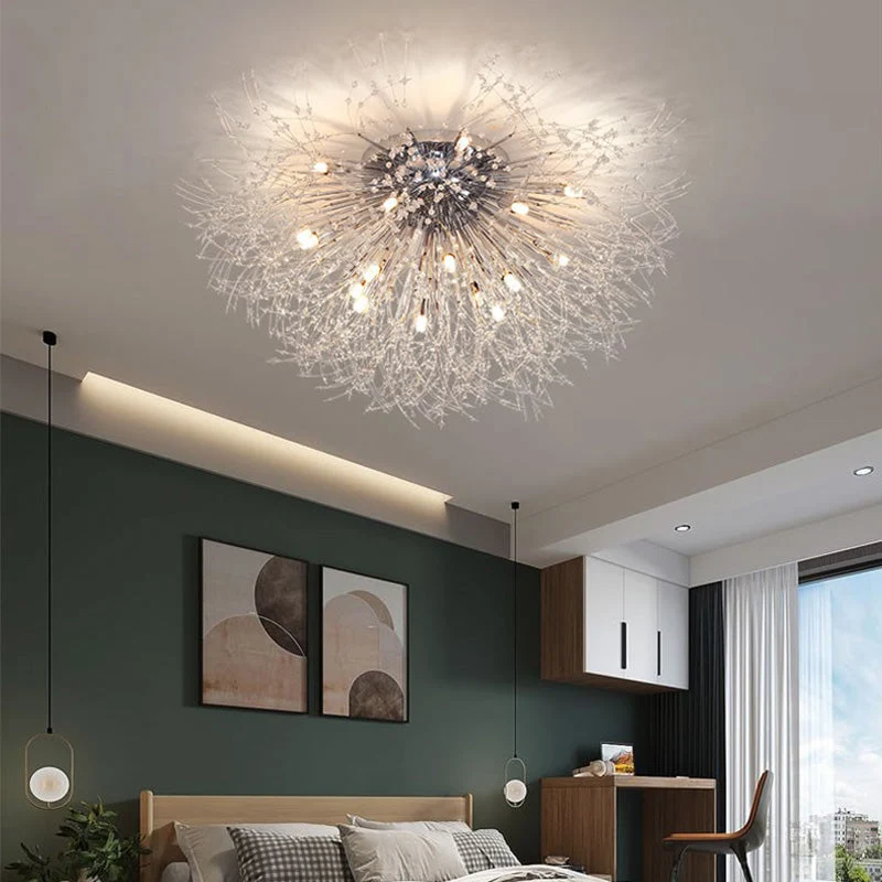 LED Sconce Mælkebøtte krystal loftslampe