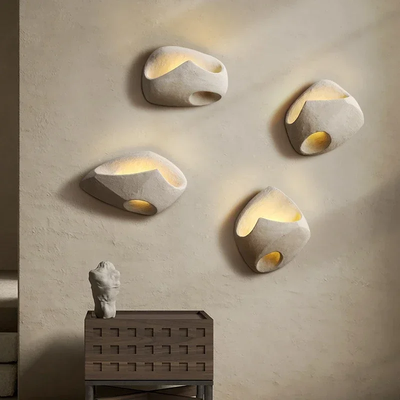 Rustic Farmhouse LED-væglamper til kunstdekoration