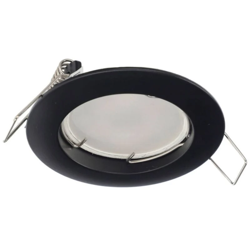 Indbygningsspot Edo Ziva Black IP20 rund midnight EDO777308 1 stk.